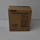 Single Serve Coffee Maker for Pods & Ground Coffee, 6 to 14oz Brew Sizes, Strong Brew Option, Fast Brewing, Compact Design with Removable 40oz Reservoir, Travel Mug Friendly, christmas gift