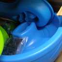 Step2 Rain Showers Splash Pond Water Table, Kids Water and Sand Activity Sensory Playset, Summer Outdoor Toys, 13 Piece Water Toy Accessories, For Toddlers 1.5+ Years Old, Blue & Green