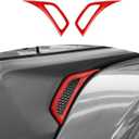 RT-TCZ for Jeep JL Side Fender Vent Decal Trim Cover for Jeep Wrangler JL JLU 2018-Present for Gladiator JT 2020-Present Red Exterior Accessories 2pcs