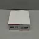 2pcs Noaheye Window Camera No-Drill 2K Ultra HD Window Security Camera with 5G/ 2.4G WiFi, Enhanced Night Vision, AI Human Detection, Easy Glass Mount for Apartment, Condo, and Home Outdoor View