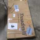 Walking Pad Treadmill, 3 in 1 Foldable Under Desk Treadmills for Home Office, Small Walking Pad with Incline Handle Bar, 300lbs Capacity 2.5HP Portable Running Machine with APP Remote Control (Orange)