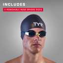 TYR Blackops Swimming Goggles (Smoke)