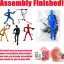 2026 New Assembly Completed-Titan 13 Action Figure,Dummy Robot 13 Action Figures Set,3D Printed Multi-Jointed Action Figures,Nova 13 Action Figure for Collectors Desktop Decorations (5pcs)