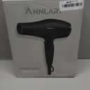 Ionic Hair Dryer with Diffuser, Blow Dryer, Professional 1875W Powerful AC Motor Hairdryer with 8.2Ft Cord for Women & Men, Fast-Drying Blow Dryer with Nozzle for Home, Salon