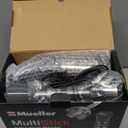 Mueller Multistick 5-in-1 Immersion Blender Handheld,12 Speed Hand Mixer-Turbo Boost,Heaviest Duty Copper Motor,Titanium reinforced Blades Hand Blender,Milk Frother Wand,Whisk,Beaker,Chopper,Grey (Gray)