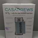 CASABREWS CM5418 Espresso Machine 20 Bar, Compact Espresso Maker with Steam Milk Frother, Stainless Steel Coffee Machine with 34oz Removable Water Tank for Cappuccino, Gift for Women or Men, Silver