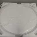 24Inch White Large LED Flush Mount Ceiling Light, 50W, 5480LM, 3CCT, 24" 1PK