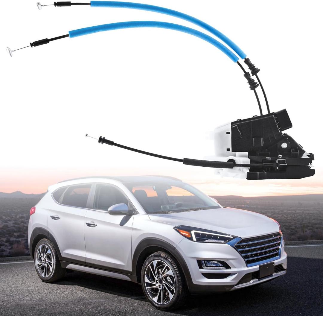 Door Lock Latch Actuator Compatible with Hyundai Tucson 2016-2020,Rear Passenger Side,Replace # 81420-D3000 81420D3000
