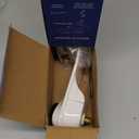 Bio Bidet SlimEdge Bidet Attachment for Toilet, Non Electric, Dual Nozzles for Front and Rear Cold Water Wash, Adjustable Water Pressure, White (1 Pack)