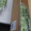 2pcs Artificial Persian Grass Artificial Outdoor Plants Greenery Fake Flowers Faux Plastic Flower Plant Artificial Flower for Outdoor Garden Veranda UV Resistant,Persian Grass