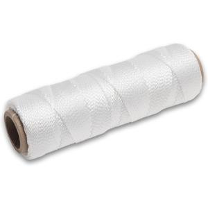 MARSHALLTOWN Masonry Line, Braided Nylon, White, 500 Foot, #18 Line Size, Masons and Archaeology, 623