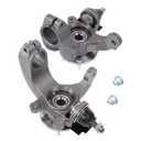 labwork Front Driver and Passenger Side Wheel Hub Bearing Steering Knuckle Assembly Replacement for Ford Transit Connect 2010 2011 2012 2013 Replacement for 698-467 698-466
