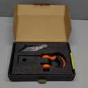 AUTOBOTS Tow Hitch Receiver 2", 45,000 Lbs Break Strength Shackle Hitch Receiver with 5/8" Screw Pin, 3/4 Shackle, Towing Accessories for Vehicle Trailer Recovery Off-Road Orange&Black