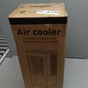 Portable Air Conditioners, 8L Evaporative Air Cooler with Remote and LED Display, 60W Energy-Efficient, 3 Speeds & 4 Modes, 12H Timer, 120Oscillation, Portable AC Units for Rooms Bedroom Home Office