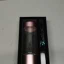 Hydrogen Water Bottle  Portable, Rechargeable, LED Timer, Aluminum and Glass, 5000 PPB Hydrogen in 10 Minutes, for Husband, Father, Friend & Family, for Sports, Home, Office (Pink, 340ml)