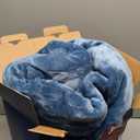 Bedsure Electric Blanket Twin  Soft Flannel Heated Blanket, Fast Heating with 10 Time Settings & 6 Heat Settings, Warm Gift for Grandma (62x84 inches, Blue)