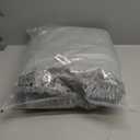 YJ.GWL Shag Runner Rug Non Slip for Bedroom Living Room Soft Small Rugs for Dorm, 2x6 Feet Grey Plush Carpet Runner for Nursery Dorm, Fuzzy Bedside Rug for Kids Boys Girls Room Home Decor