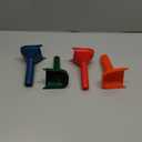 L LIKED 150 Assorted Flat Striped Coin Wrappers & 4 Coin Sorters Tubes, Color-Coded Coin Counters, Easy to Load