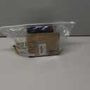 TOKPLNU Ceiling Curtain Rod Holders, Heavy Duty Curtain Rod Bracket 8 Pack, Aluminum Alloy, Black Ceiling Curtain Rods Hooks Hangers Fit for 1 Inch Drapery Rods