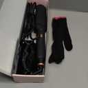 Hair Crimper Waver, Professional Hair Straightener Beach Waves Curling with 4 Interchangeable Ceramic Plates | Auto Temp Control for All Hair Types | Quick Heat Wide Plate Styling Tool & Straightener