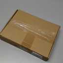 Gueevin 100 Pack White Stationery Set with Envelopes and Stickers Gold Border Letter Paper and Envelopes Set #10 Business Envelope 8.5x11 Paper Sheets and Stickers for Letter Writing Invitation