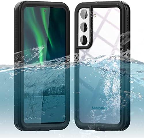 Ankoe for Samsung Galaxy S23 Waterproof Case, IP68 Certified Extreme Series Shockproof Dirtproof Snowproof Full-Sealed Armor Cover W/Built-in Screen Protector for Samsung Galaxy S23 (Black)