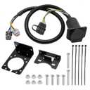 4 Way Flat and RV 7 Way Trailer Wiring Harness, Replacement for Nissan Frontier 2005-2025, Replacement for Suzuki Equator 2009-2012