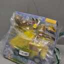 Bluey Dump Truck Toy Playset, Sturdy Working Toy Dump Truck with 2 Articulated Figures and 3 Huge Boulders, Construction Toys for Kids of Ages 3+