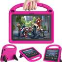 Fire HD 10 & Fire HD 10 Plus Tablet Case for Kids(11th Generation, 2021 Release) - DICEKOO Lightweight Shockproof Kid-Proof Cover with Stand for Kindle Fire HD 10 Kids Tablet & Kids Pro Tablet - Pink
