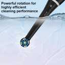 iO Replacement Heads Compatible with Oral b iO 2/3/4/5/6/7/8/9/10 Series Electric Toothbrush,Gum Care Toothbrush Head Compatible with Oralb iO Replacement Heads,10PCS Black