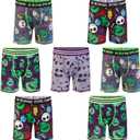 Disney Boys Nightmare Before Christmas 7-pack, Athletic Boxer Brief in Sizes 4-12 (10)