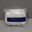 Wrap Around Dust Ruffle Bed Skirt - White - for Queen Size Beds with 12 Inch Drop - Easy Fit Elastic Strap - Adjustable Pleated Bedskirt w/Brushed Fabric - Wrinkle Free - for Women, Men, Kids & Teens