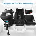 Clek Liing Infant Car Seat with Adjustable Load Leg, Compact, Lightweight Design, 7 Recline Positions, Easy-to-Use Rigid Latch, and Flame Retardant-Free (Mammoth Ziip), Manufacturing Date 03/19/2025