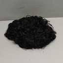 Short Curly Pixie Cut Wigs with Bangs Human Hair for Black Women Non Lace Full Machine Made Rose Net Cap Human Hair Pixie Wig Brazilian Virgin Glueless Bob Wig Human Hair Short Layered Wigs For Women