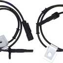 HiSport Front ABS Wheel Speed Sensor Left & Right 20811372 20811371 Compatible with Chevrolet Equinox LS LT 2010-2017 Replacement for GMC Terrain SLE SLT