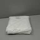 PLASTIC PRINCE 13 Gallon Trash Bags, 12-16 Gallon Black Kitchen Bags, 1.3 Mil, Heavy Duty, Fits Round and Square 12-16 gal Trash Cans, 24" x 31" Garbage Trash Can Liners (50 Pack, White)