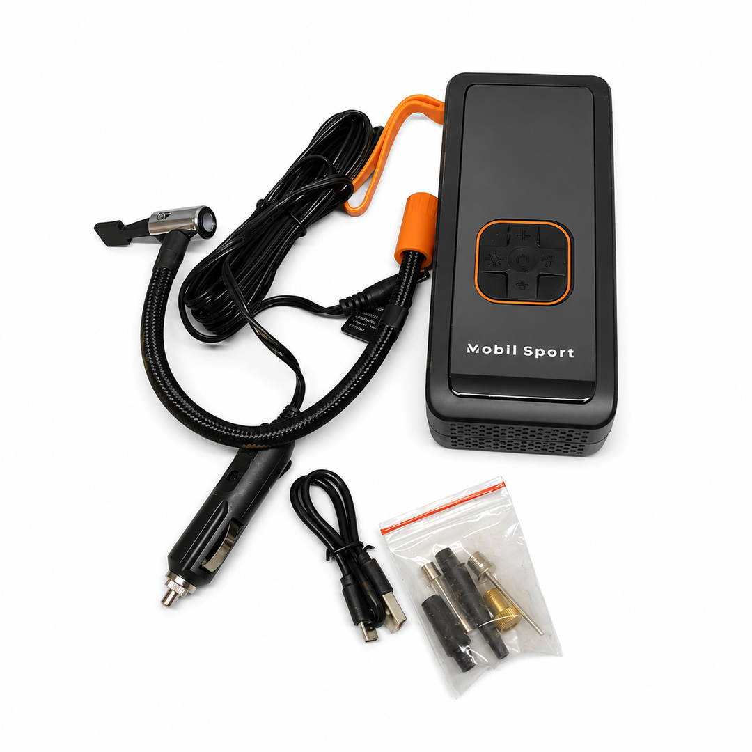 Mobil Sport Portable Tire Inflator and Emergency Power Bank