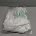  Set of 4 White  Pillow Cover Thread Count Collection Luxe 100% Cotton