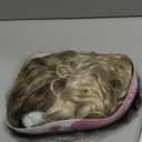 Fencca Ash Blonde Long Curly Wigs for Women Ombre Color Heat Synthetic Curly Wig Mix Blonde Curly Wavy Wig Layered Natural Daily Party Wig
