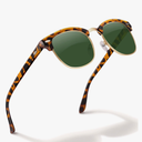 livho Rimless Trendy Polarized Sunglasses Men Women, Retro Sun Glasses for Men Women 2025, Semi Rimless UV Protection Shades