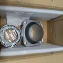 4Inch Dryer Vent Cover Outside,4"Dryer Vent Cover Outdoor,Exterior Vent Cover Dryer Wall Vent Exhaust Vent Dryer Vent Hood Cover Cap,Hooded Wall Vent with Screen&Damper for Dryer Duct HVAC Exhaust Fan