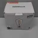 Vintage LED Edison Bulbs, 6W, Equivalent 60W, High Brightness Cool White 4000K, ST58 Antique LED Filament Bulbs with 90+ CRI, E26 Medium Base, Dimmable, Clear Glass, Pack of 6