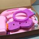 Shemira Toddler Basketball Hoop & Soccer Goal Activity Center Toys with Light & Music,Elephant Toddlers Musical Toys Gift, Baby & Toddlers Christmas Birthday Gift for 1 2 3 Year Old Boys & Girls