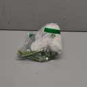 Artificial Roses Single Stem 10pcs Fake Silk Flower Arrangement Bouquet Real Touch for Home Party Wedding Decoration(White) (White(not Include Vase))