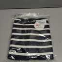 ANRABESS Women Striped Cardigan Sweaters Button Down Cropped Knit Lady Jackets Coat 2025 Fall Outfits Trendy Clothes (Black, L)