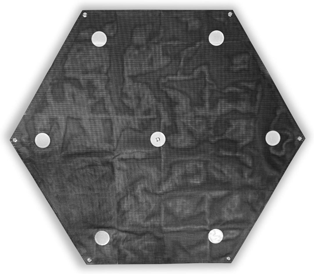 Sky High Bull's-Eye Hexagon LiDAR Ground Control Points (GCPs)