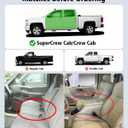 Floor Mats for Ford F150/F-150 1997-2003 SuperCrew Cab
All Weather TPE Floor Liners Fit for F150 Crew Cab Odorless Anti-Slip Rubber Car Mats 1st & 2nd Row Accessories Black