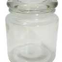 Glass Jar With Glass Lid 10" 12 Pcs