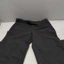 Jockey Women's Activewear Cotton Stretch Slim Yoga Flare Pant (Medium, Black)