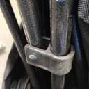 Reclining Camping Chair for 2 Person Outdoor Lawn Beach Patio, Double Camping Chair with Foot Rest, Portable Folding Lounge Loveseat with Removable Headrests & Footrest